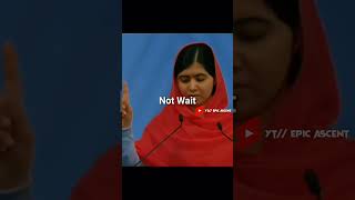 Education is Freedom Malala Yousafzai’s Powerful Message [upl. by Sabra]