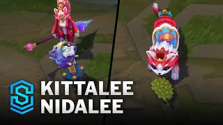 Kittalee Nidalee Skin Spotlight  PreRelease  PBE Preview  League of Legends [upl. by Nal]