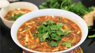 BETTER THAN TAKEOUT  Authentic Hot And Sour Soup Recipe 酸辣汤 [upl. by Thain52]