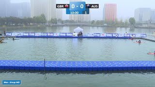 GBR vs Australia Men Group MD  2024 ICF CanoeKayak Polo World Championships Deqing China [upl. by Norb]