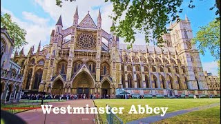 LONDON City  WESTMINSTER ABBEY Inside Walking Tour  4K🇬🇧 UK Travel [upl. by Ulla]