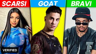 RAPPER SCARSI VS BRAVI VS GOAT [upl. by Hax]