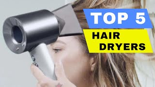 Top 5 Best Hair Dryer 2024 For Men Women amp Professional Salon  Hair Dryers Review For All Budget [upl. by Melleta]