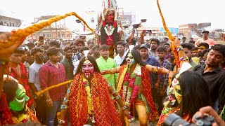 Potharaju dance at Komuravelli Mallanna jatara 2024  Boina Sai Yadav Konda Pochamma Jatara 2024 [upl. by Dennis]