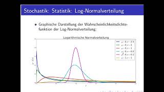 Stochastik Teil 53 Die LogNormalverteilung [upl. by Liman]