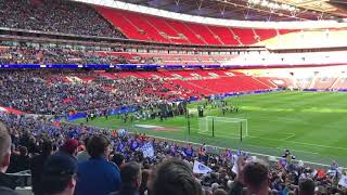 Mike Oldfield’s Portsmouth played during Pompey Checkatrade trophy final celebrations [upl. by Steward585]