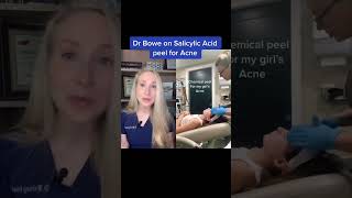 Dermatologist on salicylic acid peel for acne Shorts [upl. by Bazluke888]