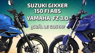 ¿La Suzuki Gixxer 150 Fi ABS o la recién salida Yamaha FZ 30 cuál le gusta [upl. by Aleyam]