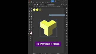 Adobe illustrator Tutorial  How to make patterns illustrator illustration illustratortutorial [upl. by Chloette]