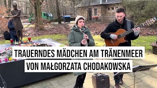 13022024 Dresden Heidefriedhof Musik Trauerndes Mädchen am Tränenmeer von Małgorzata Chodakowska [upl. by Ioyal504]