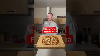 Carnivore Diet Festive Pizza carnivore carnivorediet recipe christmas pizza food cooking [upl. by Mirak]