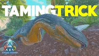 A New ARK Ascended Taming Trick Just Dropped [upl. by Anuhsal]