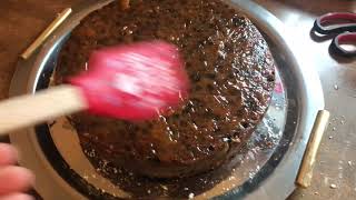 Off piste Mary Berry English Christmas Cake Part 3 [upl. by Ardyaf]