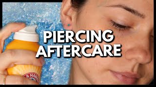 Piercing Aftercare  How To Take Care of New Piercings [upl. by Shaylynn]