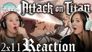 CHARGE 💪  ATTACK ON TITAN  Reaction 2X11 [upl. by Drallim]