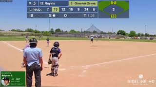 Gameday Royals vs Greeley Grays 20210605 [upl. by Aislehc919]