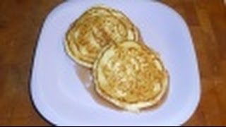 Receta de tortitas americanas pancakes o panqueques [upl. by Moulden]