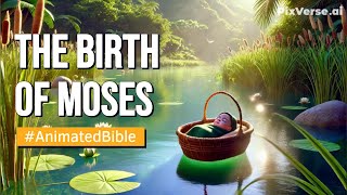 The Birth of Moses An Epic Animated Bible Story  Exodus 12 animatedbible biblestories [upl. by Rycca]