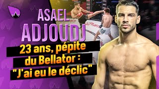 Asael Adjoudj Interview  quotJai fait 3 rounds avec la main casséequot [upl. by Derfnam]