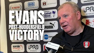 🗣 quotWe played the Rotherham United wayquot  Evans [upl. by Ariel672]