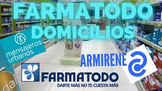 Servicios FARMATODO Mensajeros urbanos con ARMIRENE Actualizacion 2022 [upl. by Gould119]