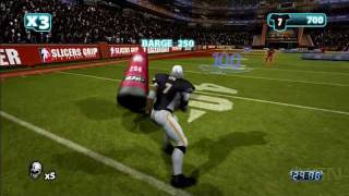 Backbreaker Vengeance Tackle Alley Gameplay [upl. by Iggam]