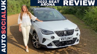 2022 SEAT Arona facelift review  Is this the best looking crossover XPERIENCE Lux 110ps UK 4K [upl. by Celene453]