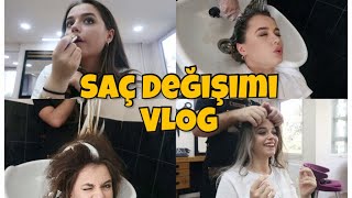 SAÇLARIMI DEĞİŞTİRDİKVLOG YAZA HAZIRLIK [upl. by Isis]