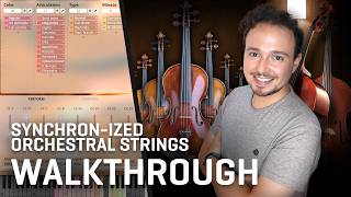 NEW Studio Series SYNCHRONized Orchestral Strings  Walkthrough by Vincent Tohier [upl. by Aicatsan]