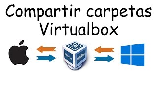 compartir carpetas virtualbox de la mac [upl. by Eiffe]