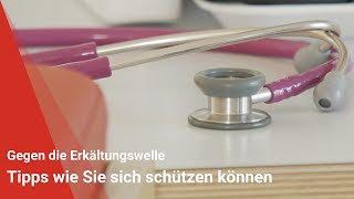 Erkältungswelle Tipps wie Sie sich schützen können [upl. by Ahsik]