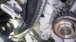 Cloyes timing chain kit tensioner failure 90738s resulted in bent valves [upl. by Lauree]