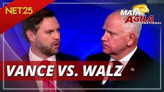 Republican Vance at Democrat Walz nagharap sa US VP debate [upl. by Andreas]