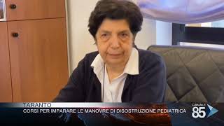 18 Febbraio 2020 Taranto Corsi per imparare le manovre di disostruzione pediatrica [upl. by Jar338]