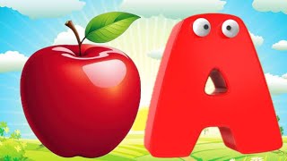 ABC Song  Lets Learn Alphabet MORE Newborn Nursery Rhymes amp Kids Songs abc with two words [upl. by Qidas]