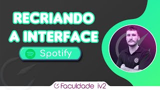 Recriando interface da página inicial do Spotify [upl. by Meekah]