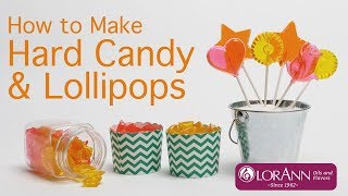 How to Make Hard Candy and Lollipops in 3 Easy Steps [upl. by Hsekin]