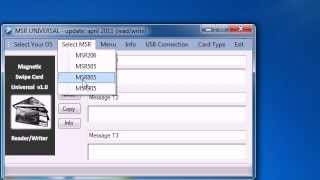 Msr USB Universal Software 10 [upl. by Anina184]