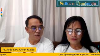 “Enjoy Life”  Salita at Panalangin with Pastors Andy and Arleen Faeldo [upl. by Osner]