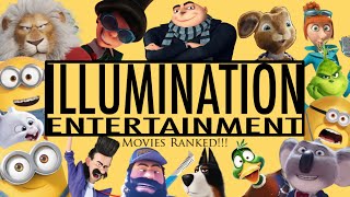 All Illumination Movies Ranked From Worst To Best [upl. by Anasus]