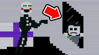 Hidden Puppet Cutscene in FNAF 6 Secret Marionette Minigame [upl. by Teuton]