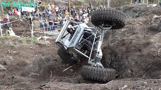 4x4 rock crawler off road vehicles in action in vehicle trial  Raisio 2019 [upl. by Scot]