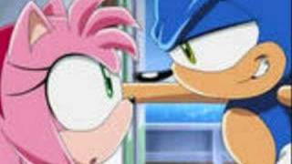 Sonic and Amy When your Gone [upl. by Novyat]