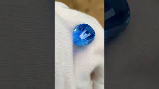 Cornflower Blue Sapphire Gem Stone [upl. by Ainotna]