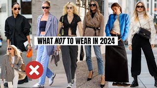 Fashion Trends To Avoid in 2024  What NOT To Wear [upl. by Clover]