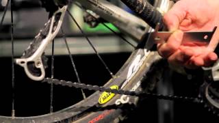 How to Check Bicycle Chain Stretch by Performance Bicycle [upl. by Lounge289]