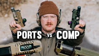 Should You Port or Compensate Your Glock Landers Weapon Systems GUCCI Glocks [upl. by Ellehsar203]