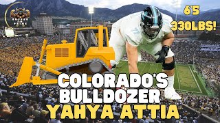 Film Breakdown Coach Prime And Colorado Get NFL Academy OL Yahya Attia The quotBulldozerquot [upl. by Alaster]