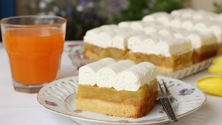 JUGOSLOVENSKI KOLAČ  Jugoslawischer Apfelkuchen  Yugoslavian cake [upl. by Arrol]