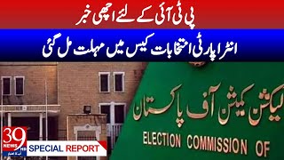 Intraparty election case Deadline to submit documents to PTI [upl. by Drud]